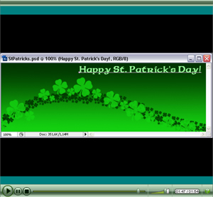 Creating St.Patrick's day graphics