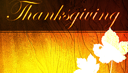 Happy Thanksgiving free graphic, card or background