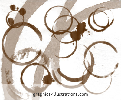 COFFEE STAINS PHOTOSHOP BRUSHES