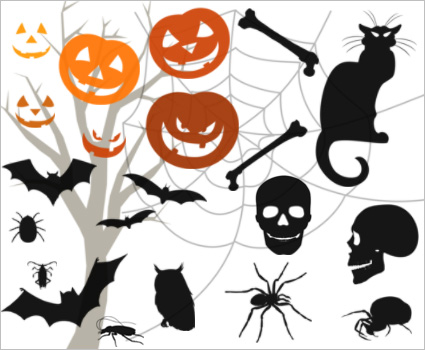 Halloween Photoshop brushes