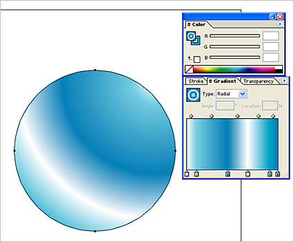 How to create a shiny Web 2.0 button in Illustrator