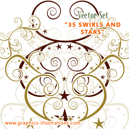 New Vectors for Your Scrapbook and Design Projects