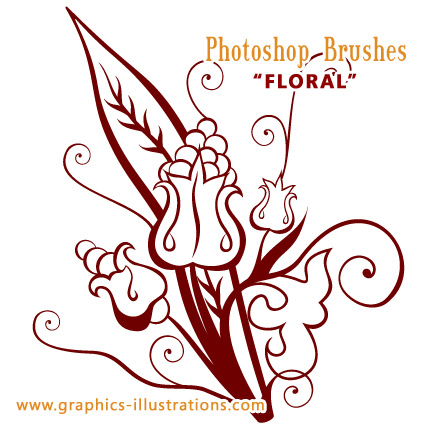  DOWNLOAD THIS PHOTOSHOP BRUSH Floral So this one is free and it 