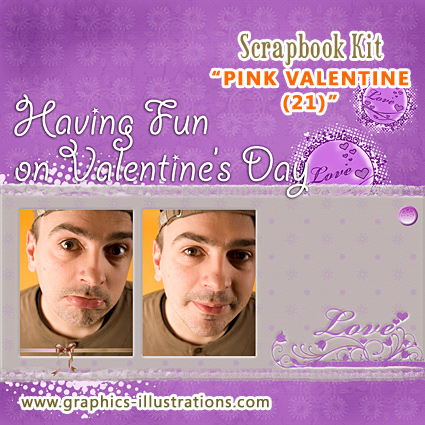 Last Minute Valentines Day Scrapbook Kit Last Minute Valentines Day Scrapbook Kit