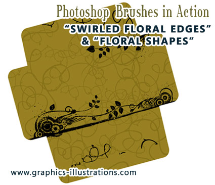 Photoshop Brushes in Action: Envelope Template Design – Download & Print! 