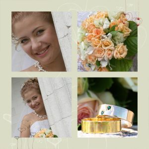Wedding Album Template: Sweet Memories