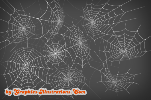 Spider Webs Photoshop brushes - free download for Platinum GBG members