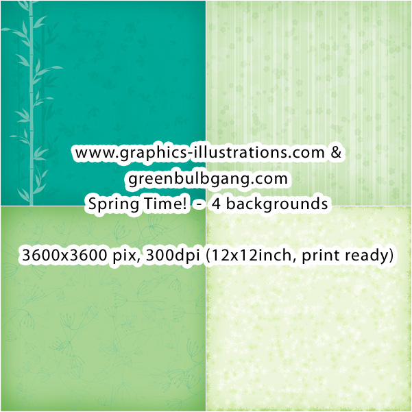 Spring Time 2011. Free Photoshop Backgrounds