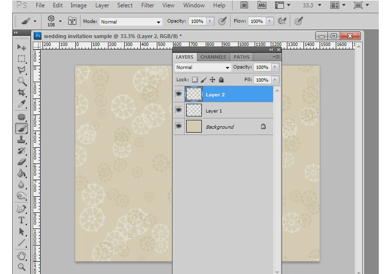 Photoshop Tutorial: How To Make a Wedding Invitation in Photoshop
