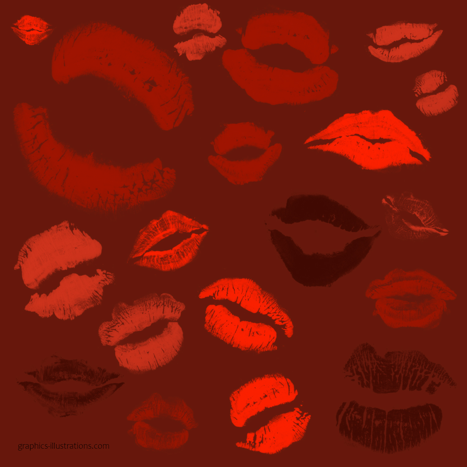 Photoshop kiss brushes (free download is here)