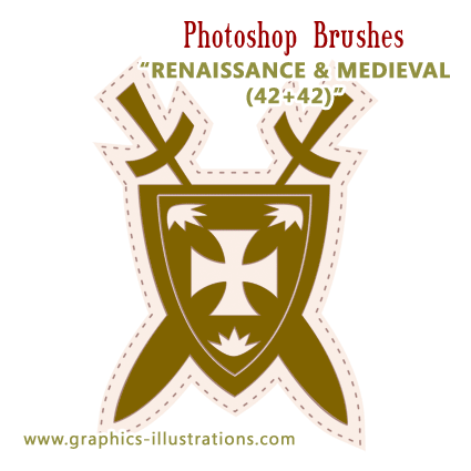 Photoshop Brushes - Renaissance & Medieval