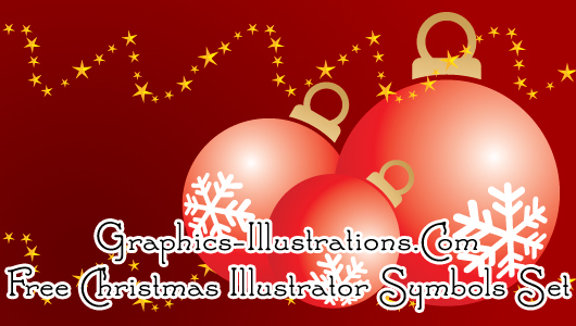 Free Download: Christmas / New Year Illustrator Symbols