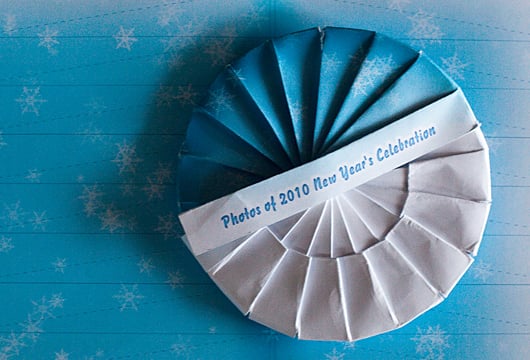 CD sleeve for 2010 New Year's Celebration Photos