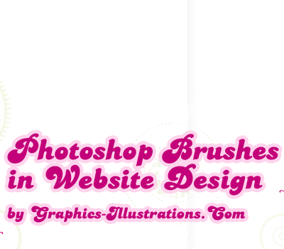 Photoshop Brushes and Website (Graphic) Design