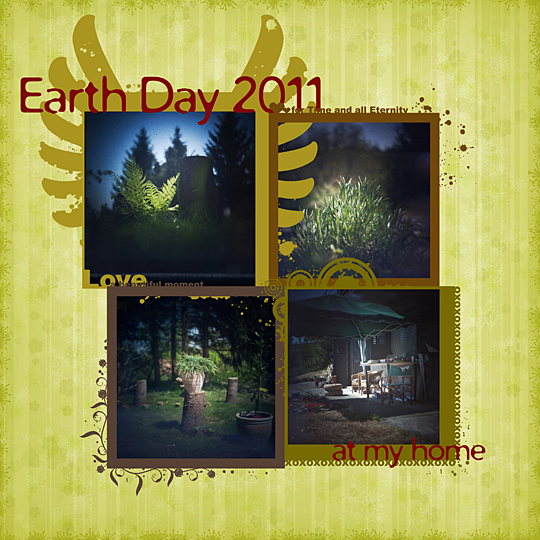 Earth Day 2011. and a Free Quick Page