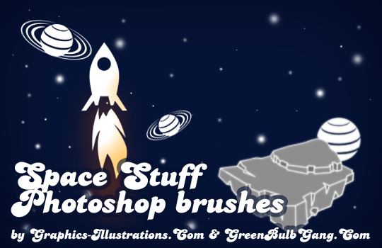 Space Stuff, Photoshop brushes
