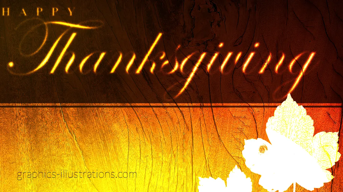 Happy Thanksgiving with free graphic, card or background