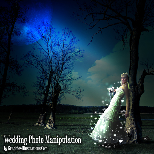 Wedding Photo Manipulation, Tutorial