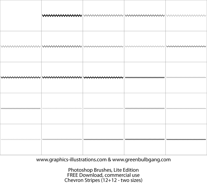 chevron stripes photoshop brushes