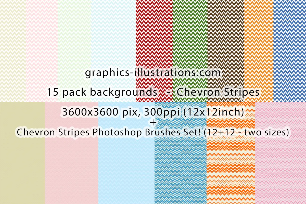 Chevron Stripes Background Pack