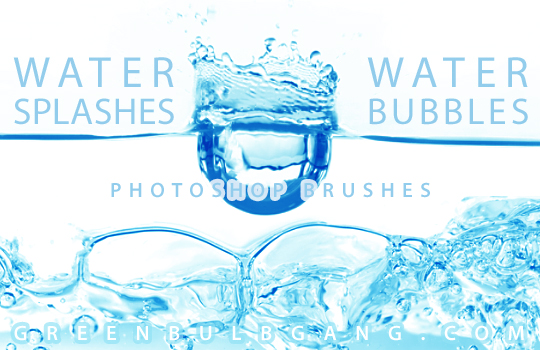 Water Photoshop Brushes Set