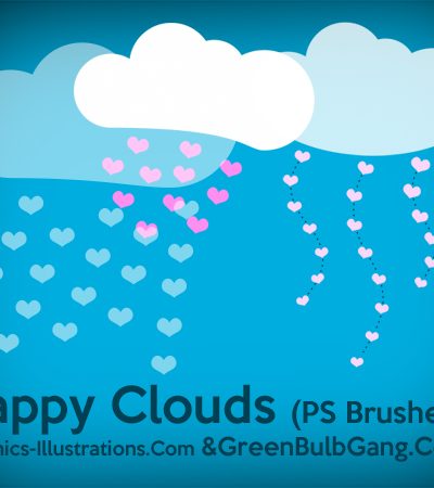 Happy Clouds, Free Photoshop Bruhses set