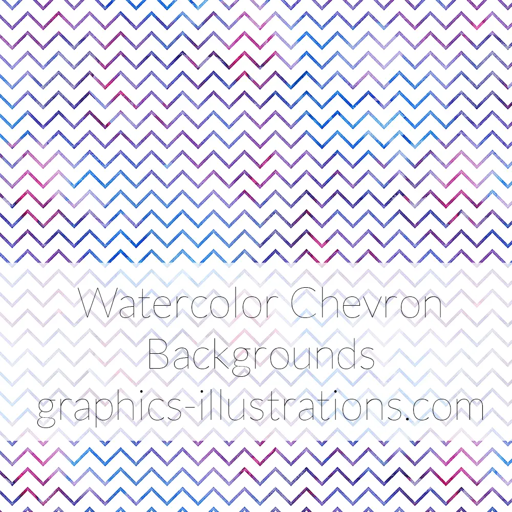 watercolor chevron backgrounds