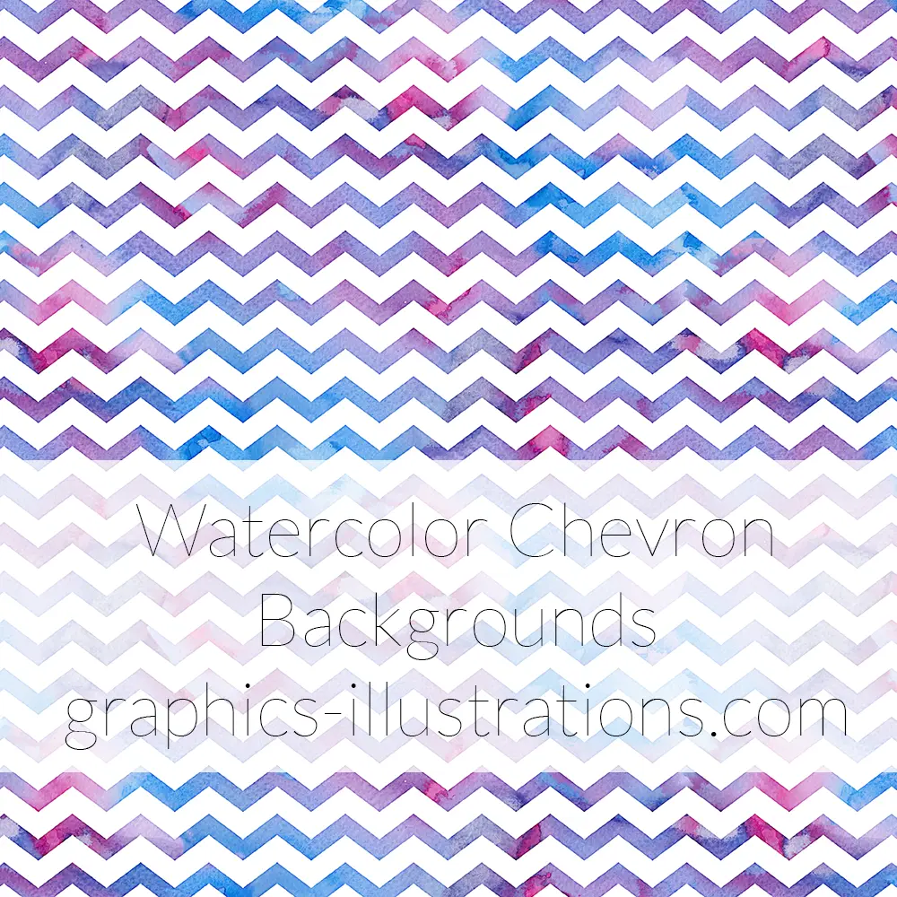 watercolor chevron backgrounds