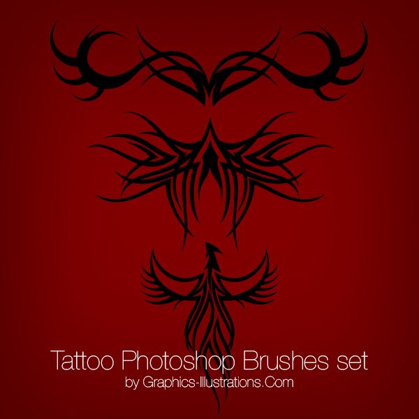 Tattoo Photoshop Brushes and PNGs
