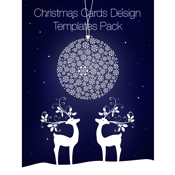 Christmas Cards Design Templates Pack
