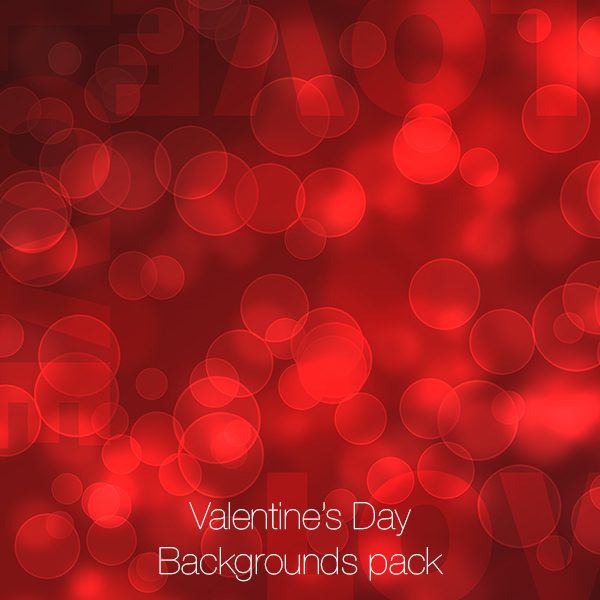 Valentine's Day Backgrounds Pack
