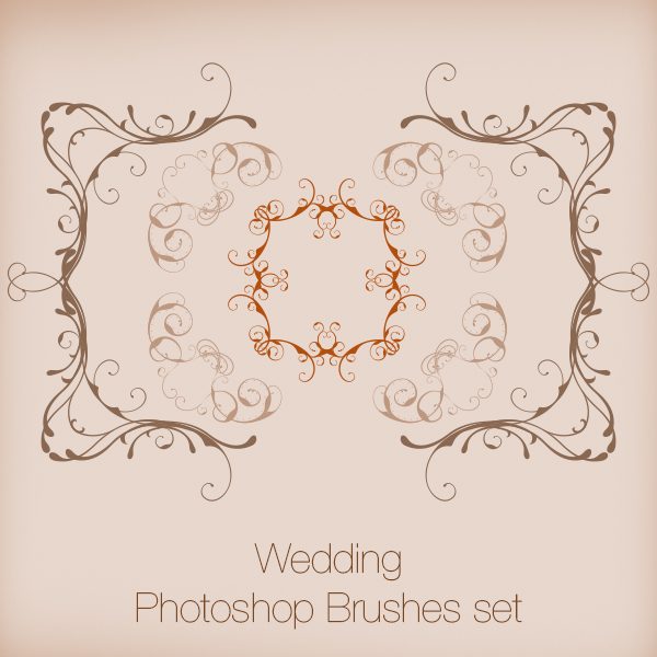 Wedding Photoshop Brushes Pack