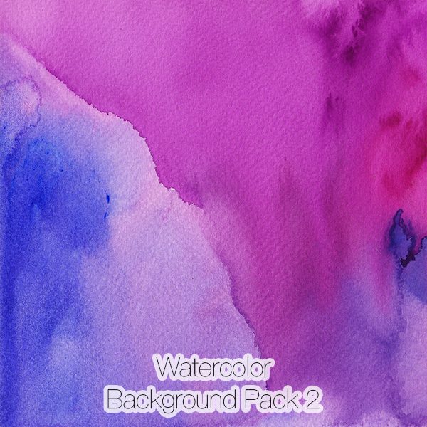 Watercolor Backgrounds Pack