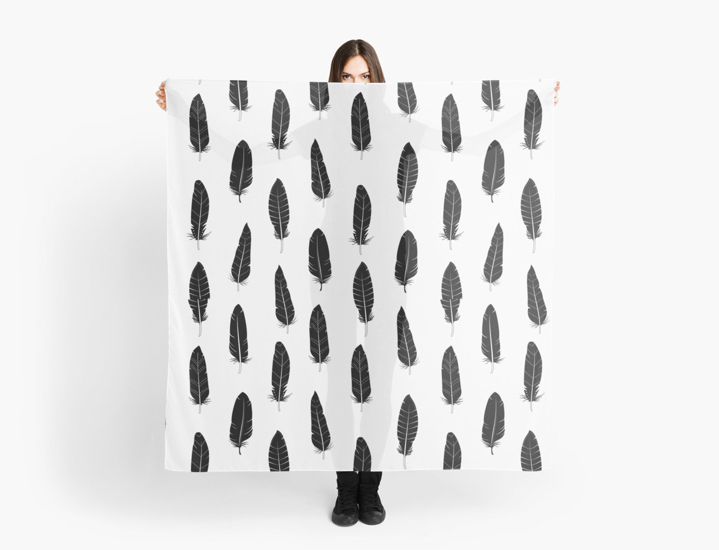 Feathers Scarves