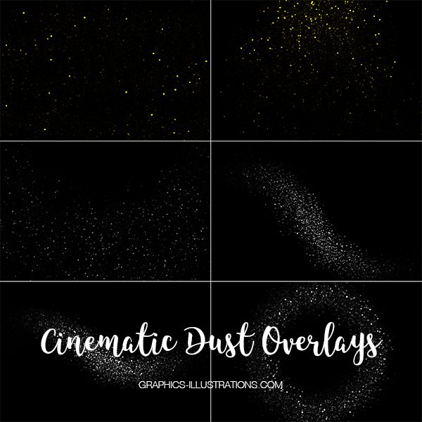 Cinematic Dust Photo Overlays