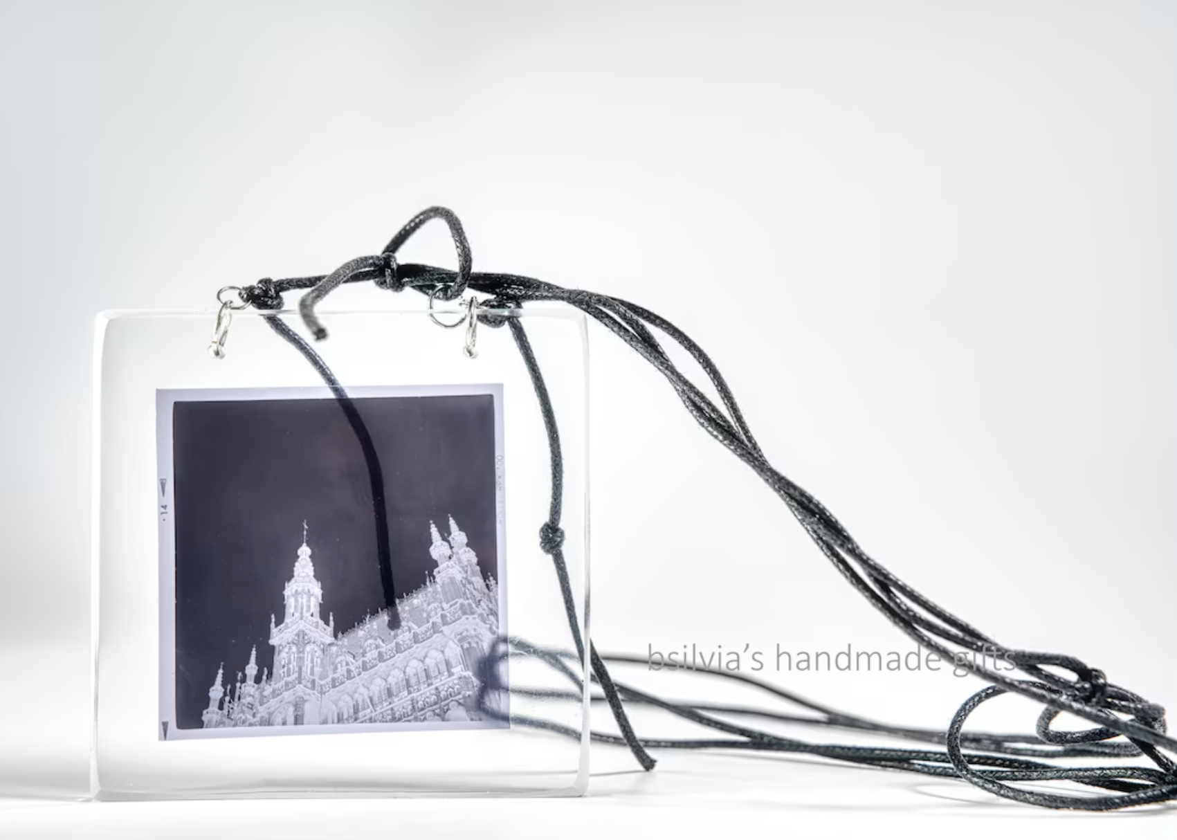 My Handcrafted Epoxy Pendant of Brussels' Grand Place