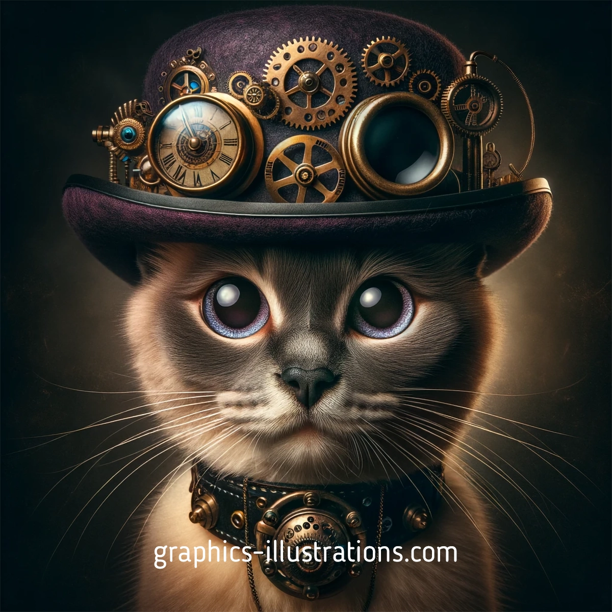 Steampunk Cats – Functional NFTs on Opensea