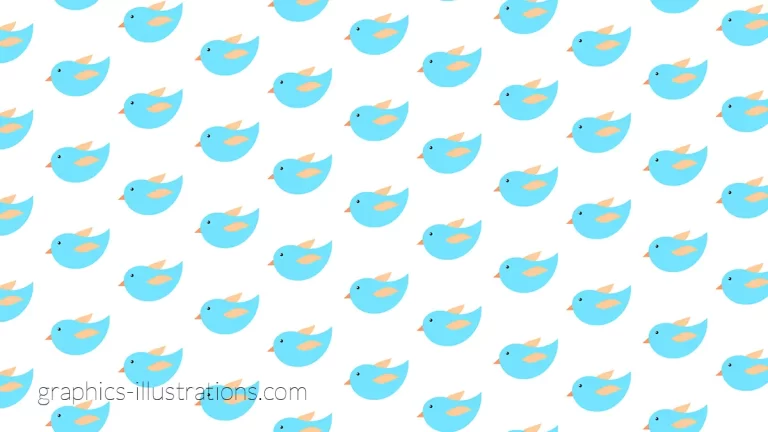 free birds background illustration