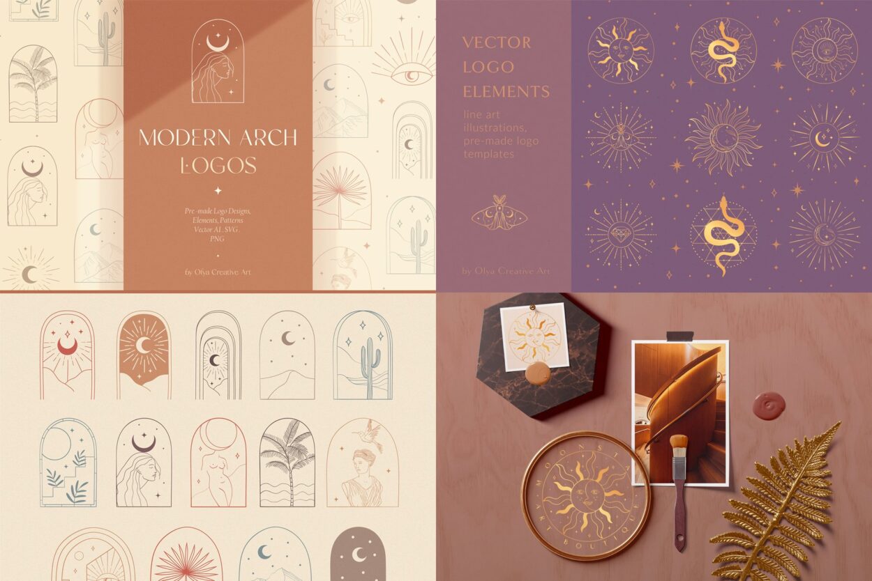 graphic design, brand identity design bundle