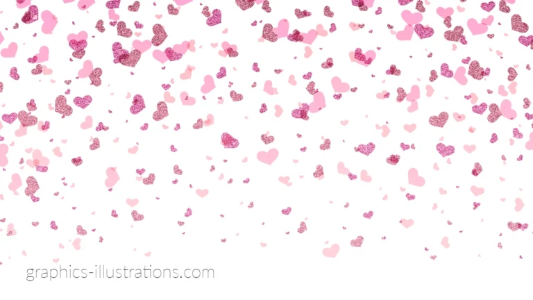 Hearts Clipart Confetti