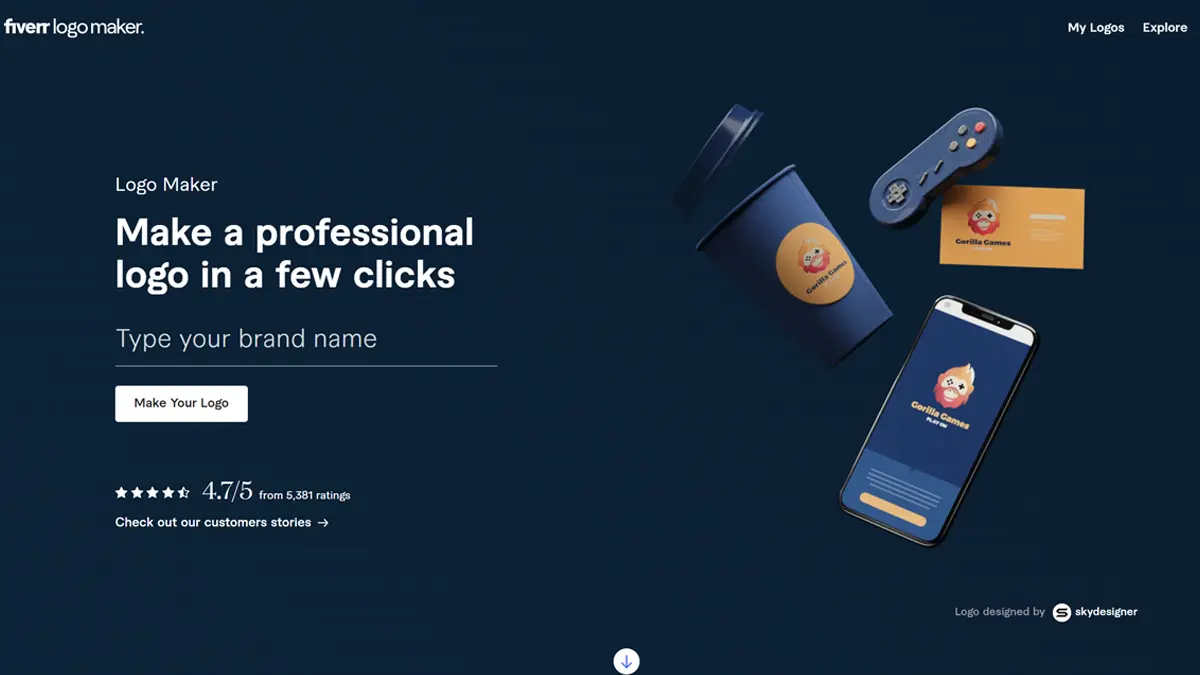 Fiverr, Logo Maker